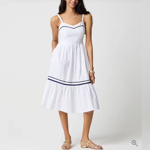 Dresses & Skirts - J Crew Factory Corsette Midi Dress